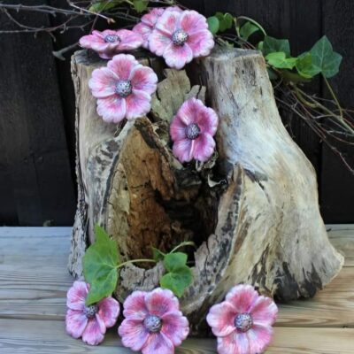Pink blomst