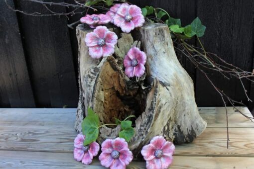 Pink blomst