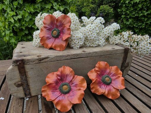Orange blomst