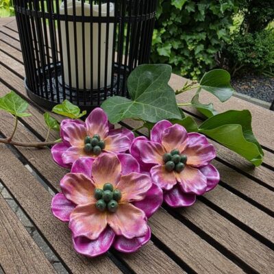 Pink blomst