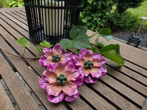 Pink blomst
