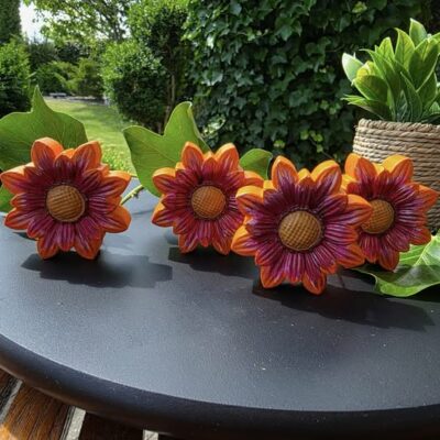 Orange blomst