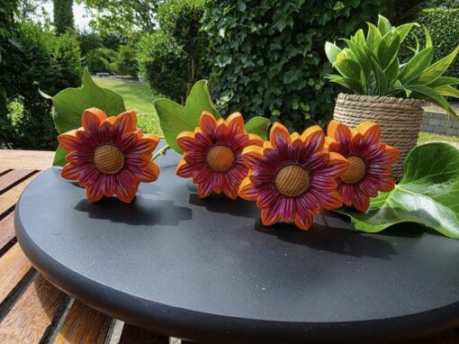 Orange blomst