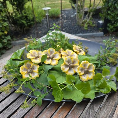 Gul blomst