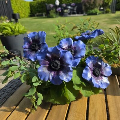 Blå blomst