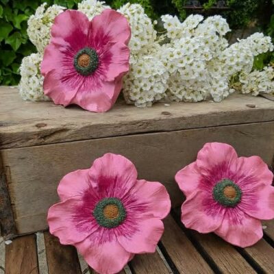 Pink blomst