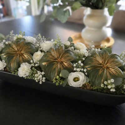 Grøn kløver blomst