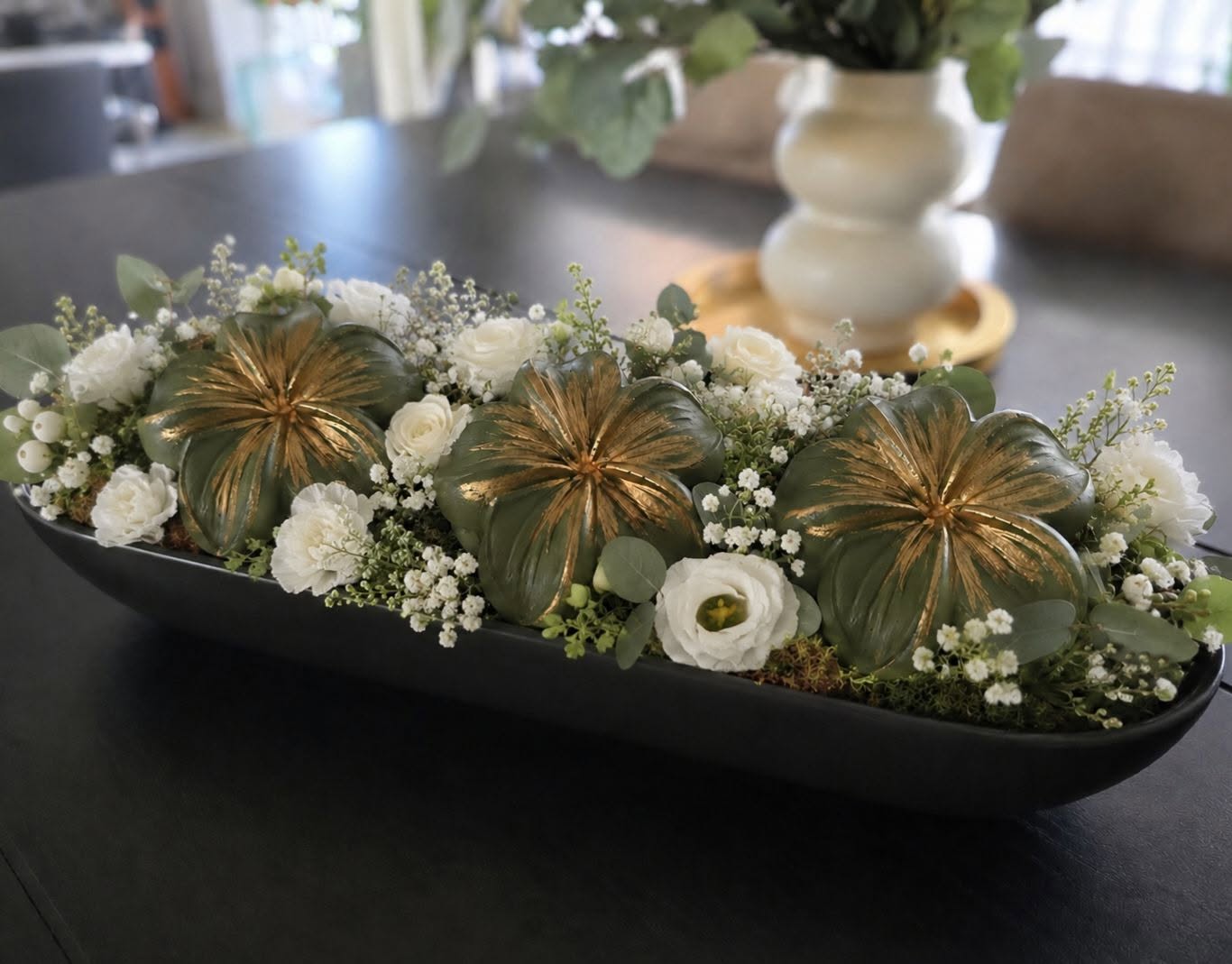 Grøn kløver blomst